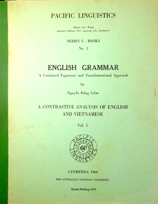English Grammar A Combined Tagmemic and Ttansformational Approach*