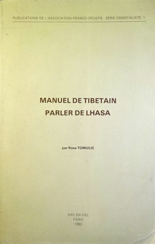 Manuel de Tibetain Parler de Lhasa*