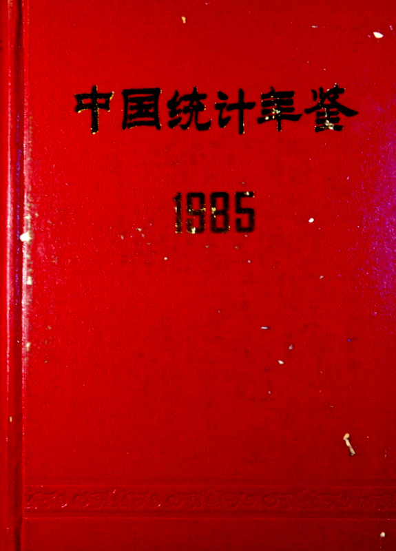 中国統計年鑑　１９８５*