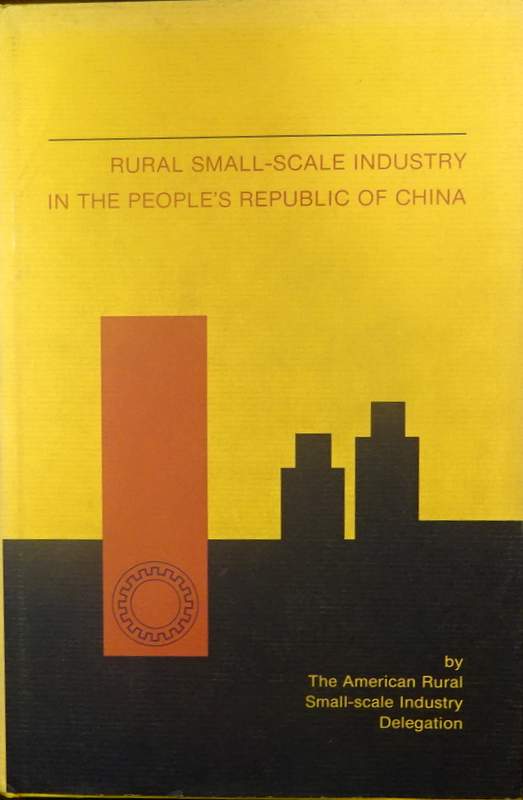 Rural Small-Scale Industry in the People's Republic of China*